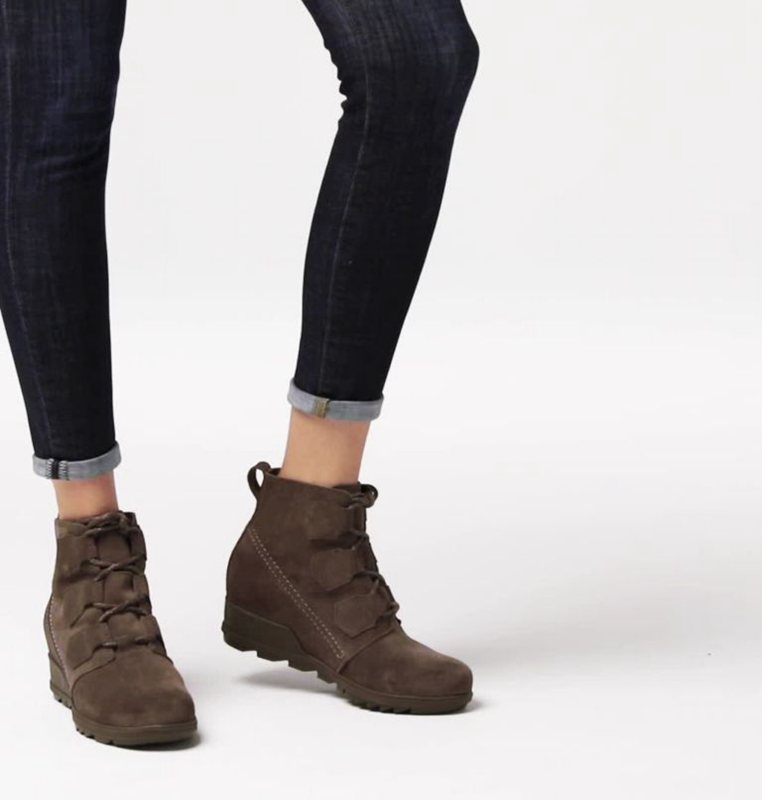 Sorel Dam Wedges Brun - Evie™ Lace Bootie - TGC-460291